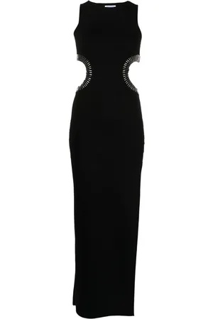 GALVAN Mirrored Luna bead-embellished dress