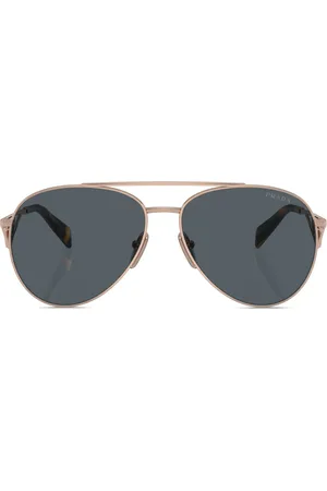 Prada Aviator frame sunglasses