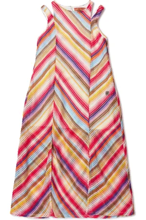 Missoni Panelled zigzag-pattern dress