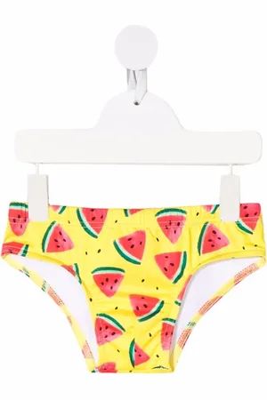 SIOLA Watermelon-print swim trunks