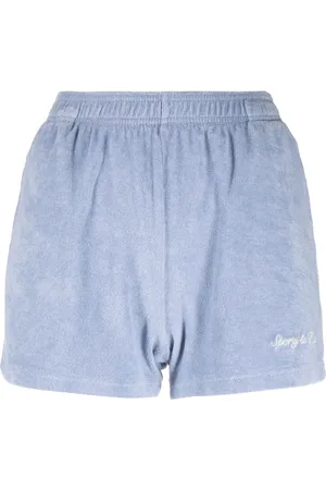 Sporty & Rich Syracuse terry-cloth shorts