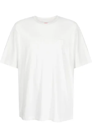 FERRARI Silicone logo-print cotton T-shirt