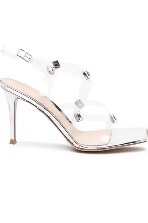 Gianvito Rossi Crystal Fever 85mm sandals