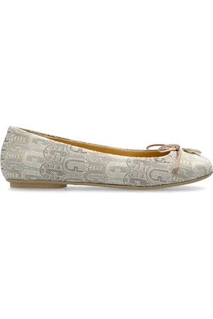 Furla Logo-jacquard ballet flats