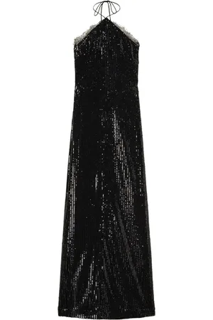 Twin-Set Sequin-embellished midi dress