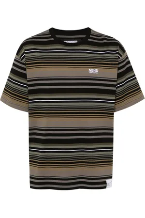 NEIGHBORHOOD Logo-embroidered cotton T-shirt