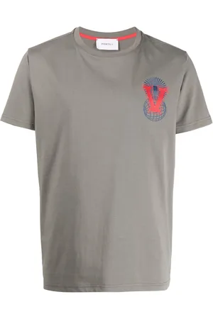 Ports V Logo-embroidered T-shirt