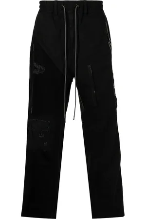 MOSTLY HEARD RARELY SEEN Panelled straight-leg trousers