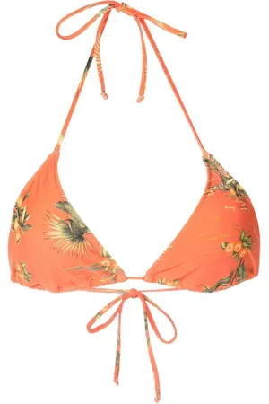 Lygia & Nanny Floral-print bikini top