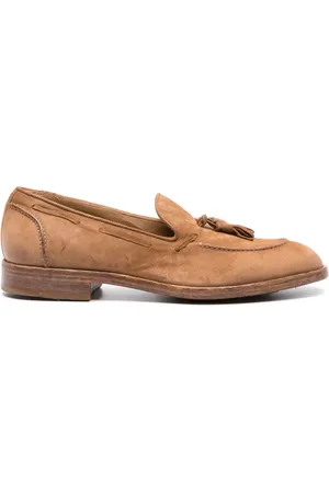 Moma Tassel-detail suede loafers
