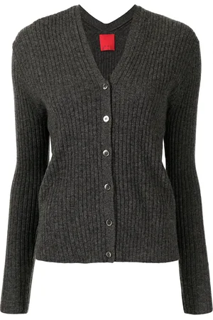 Cashmere In Love Inez ribbed-knit cropped cardigan