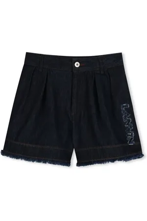 Lanvin Logo-embroidered shorts