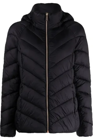 Michael Kors Chevron-quilted puffer jacket