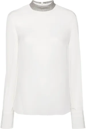 Brunello Cucinelli Monili-detail blouse