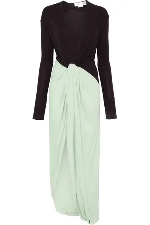 Victoria Beckham Knot-detail jersey gown