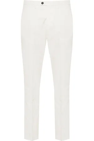 corneliani Pressed-crease trousers