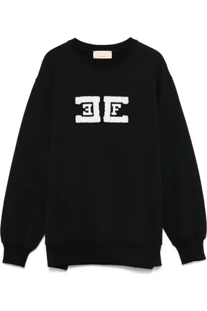 Elisabetta Franchi Logo-embroidered sweatshirt