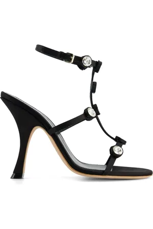 Giambattista Valli 110mm rhinestone-embellished sandals