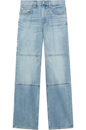 Helmut Lang Straight-leg panelled jeans