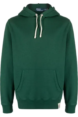 Ralph Lauren Logo-patch drawstring hoodie