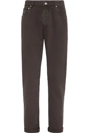 Brunello Cucinelli Garment-dyed jeans