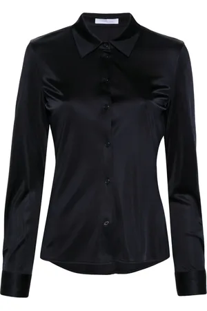 Helmut Lang Classic-collar jersey shirt