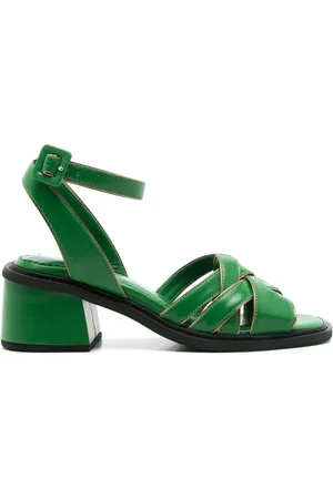 Sarah Chofakian Giverny 45mm leather sandals