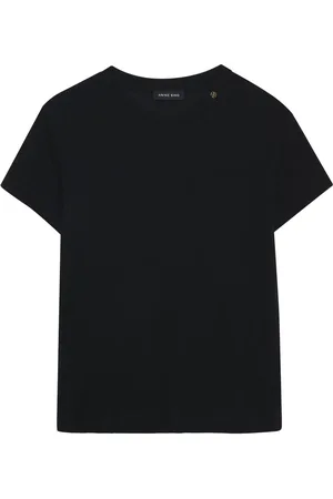 ANINE BING Amani logo-plaque T-shirt