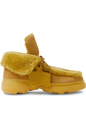 Burberry Creeper shearling boots