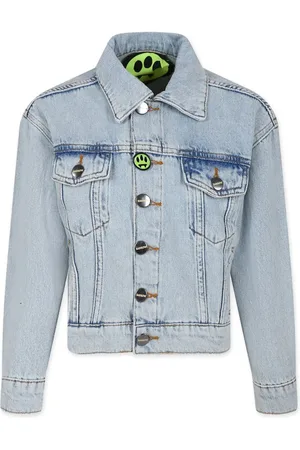 BARROW Logo-print denim jacket