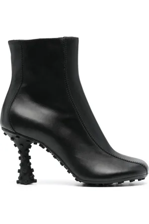 SUNNEI Chiodi 100mm leather ankle boots