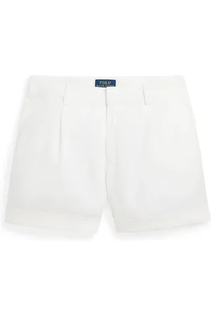 Ralph Lauren Pleated linen shorts