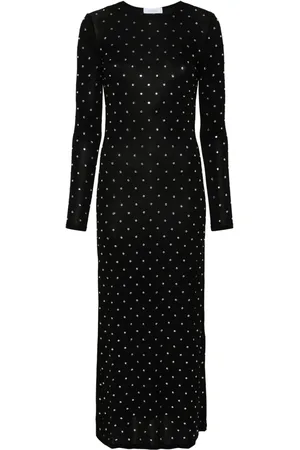 Paco rabanne Crystal-embellished maxi dress