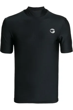 COPERNI Logo-print mock neck T-shirt