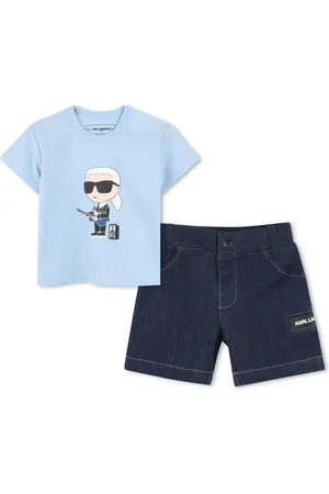 Karl Lagerfeld Ikonik Karl shorts set