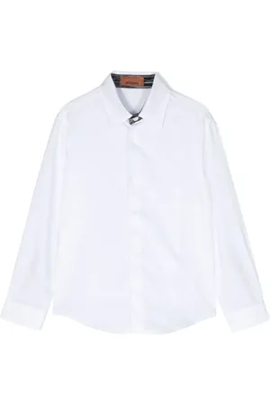 Missoni Contrasting-trim cotton shirt