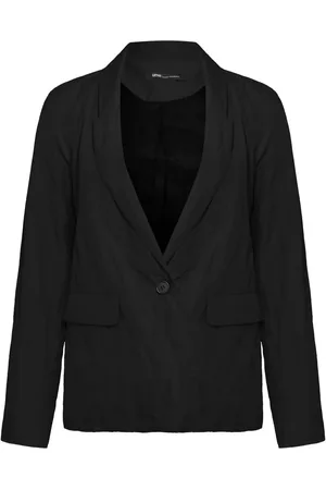 Uma Raquel Davidowicz Glicol crinkled-effect blazer