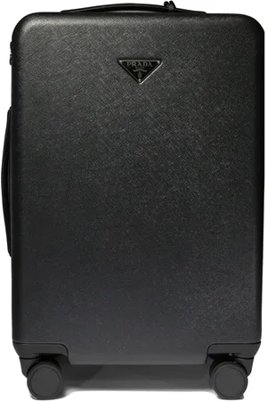 Prada Triangle-logo suitcase