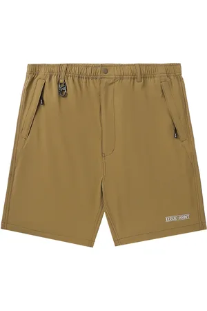 Izzue Mid-rise straight-leg shorts