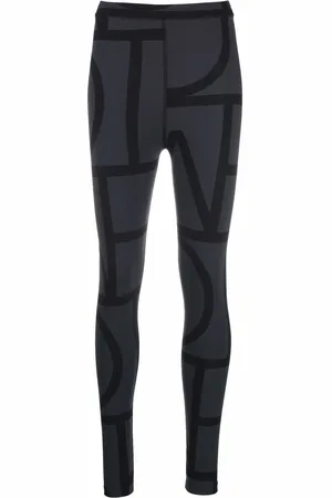 Totême Monogram two-tone leggings