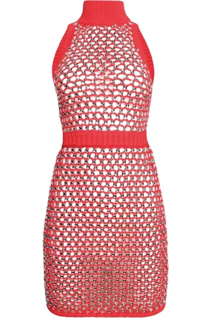 Diotima Sly open-knit minidress