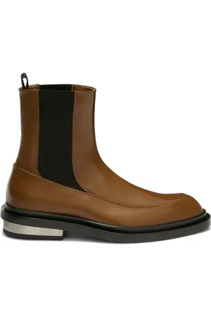 Jil Sander Leather Chelsea boots