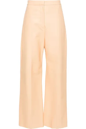 Fabiana Filippi Wide-leg leather trousers