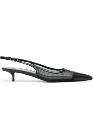 Saint Laurent Oxalis 30mm mesh pumps