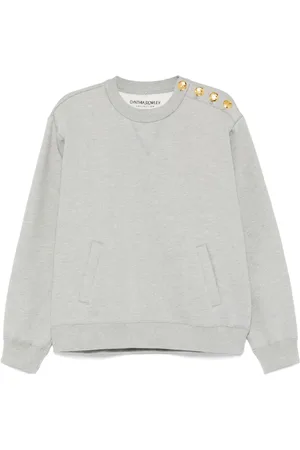Cynthia Rowley Buttoned-shoulder sweatshirt