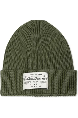 Golden Goose Logo tag beanie