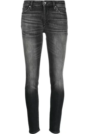 Armani Exchange Logo-patch skinny jeans