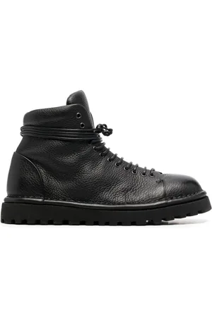 MARSÈLL Lace-up leather combat boots
