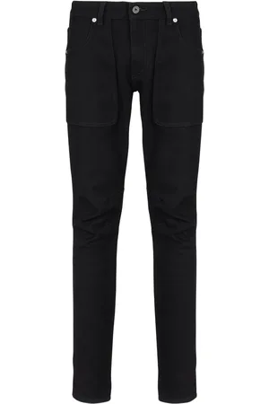 Balmain Seam-detail slim-fit jeans