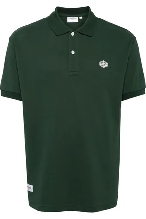 Chocoolate Logo-patch cotton polo shirt